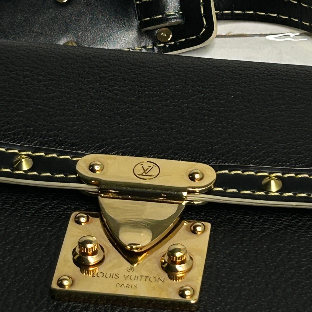 Chic Black and Gold Clutch